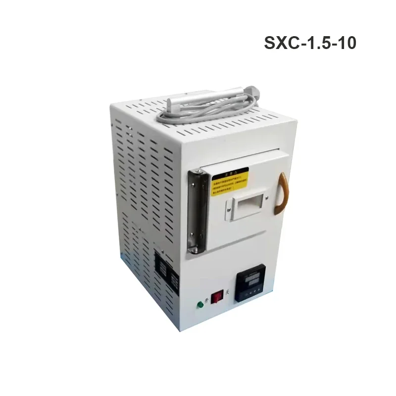 

1.5kw Programmable enclosed ceramic fiber muffle furnace small electric laboratory furnace 220v SXC-1.5-10