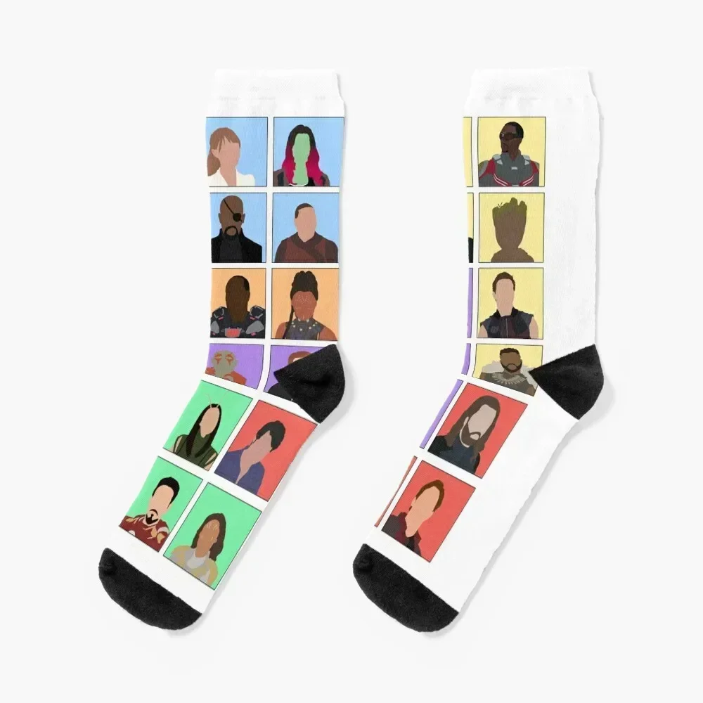 

Big Universe Characters Socks kawaii halloween short winter Socks Man Women's