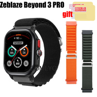 Band For Zeblaze Beyond 3 PRO Strap Smart watch Nylon Adjustable Soft Bracelet FOR Women Men Belt Screen protector film