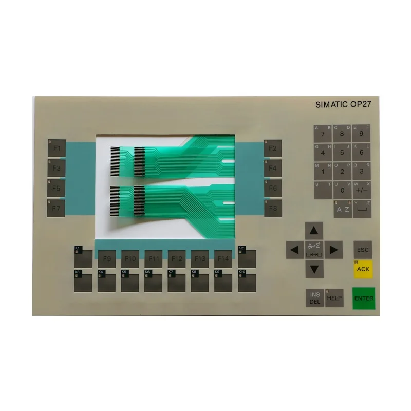 For Siemens Simatic OP27 6AV3 627-7LK00-0BD0 6AV3627-7LK00-0BD0 Membrane Keypad Operation Film