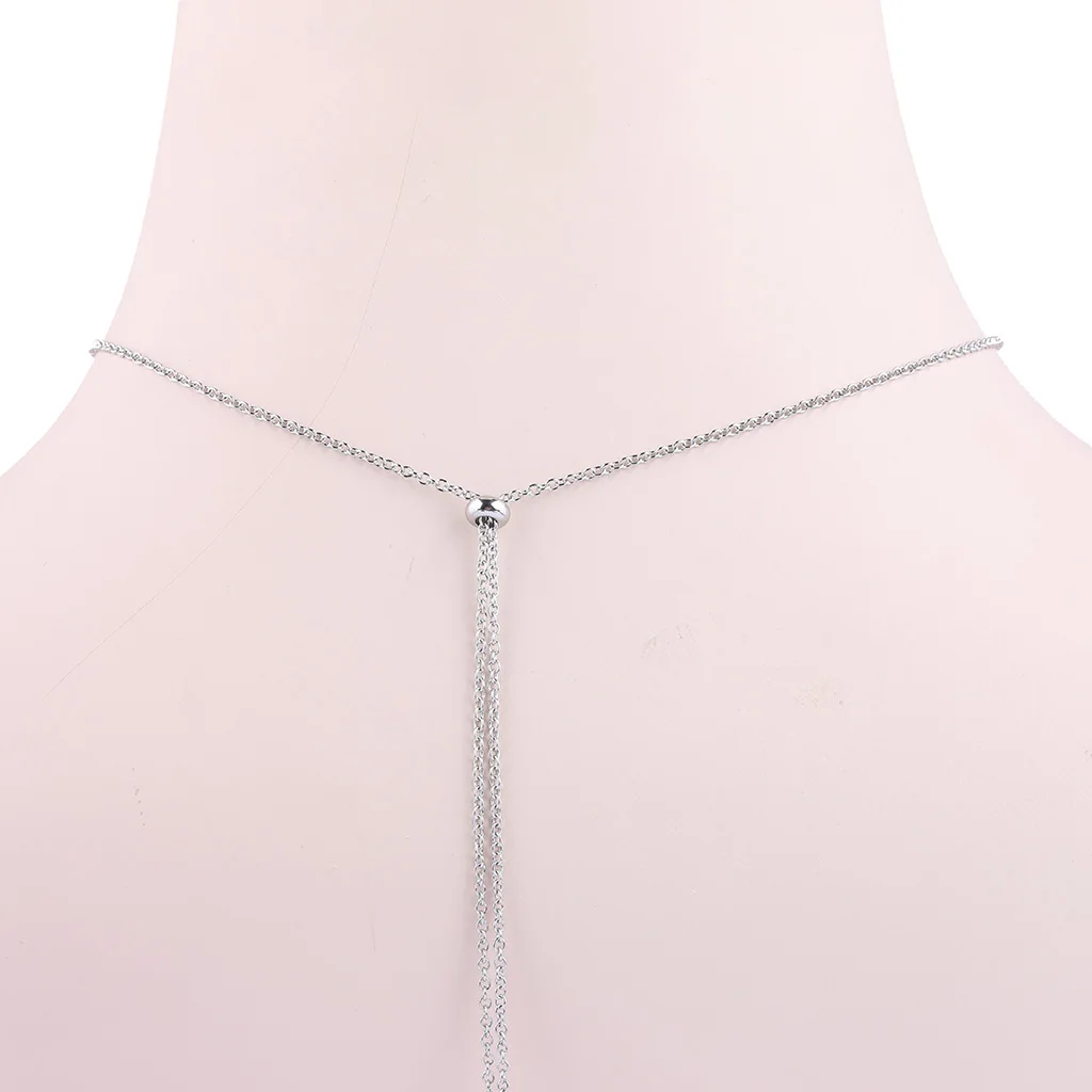 Onwear 5 sztuk ze stali nierdzewnej regulowany Choker naszyjnik wisiorek fasetowane wisiorki 16mm 18mm Cabochon baza ustawienie Blanks Diy Accessorie — zdjęcie 6