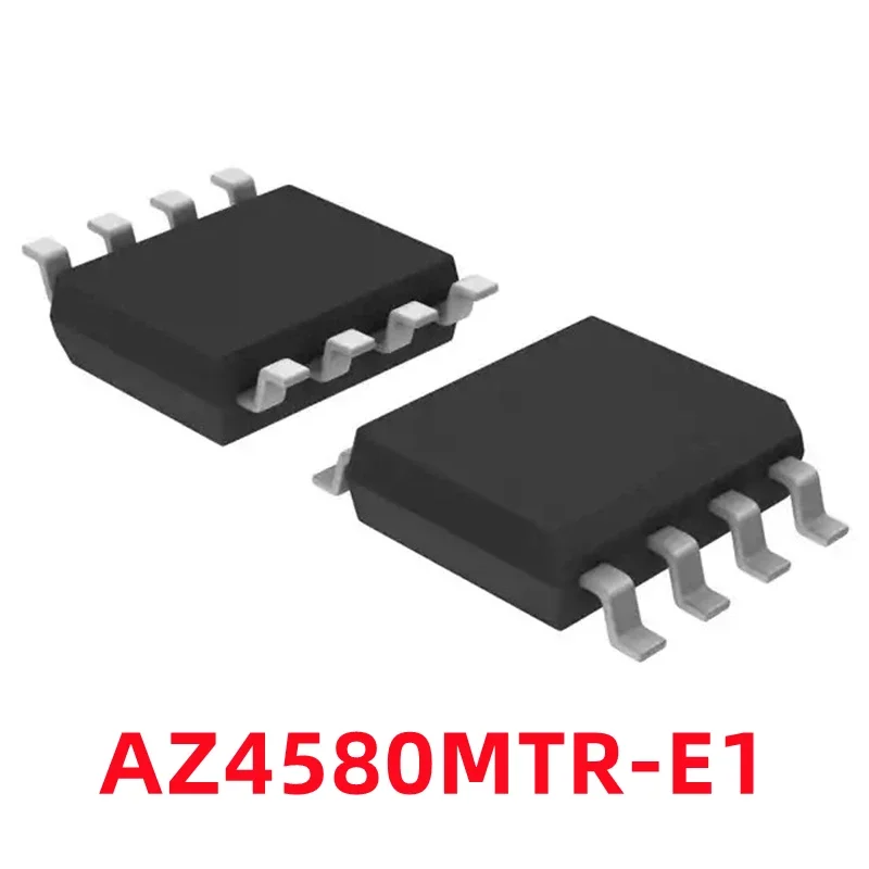 1PCS New Spot AZ4580MTR-E1 Screen Printing 4580M-E1 SOP8 Dual Low Noise Operational Amplifier