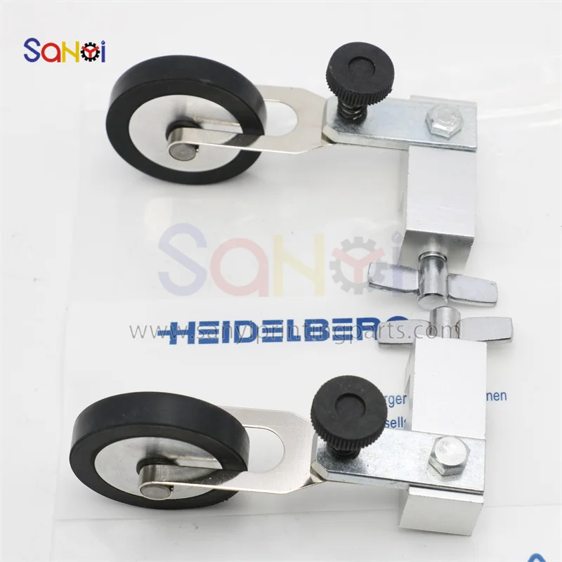 1 Set Paper Pressing Rubber Wheel 66.020.118F 66.891.020F For Heidelberg Printing Machine