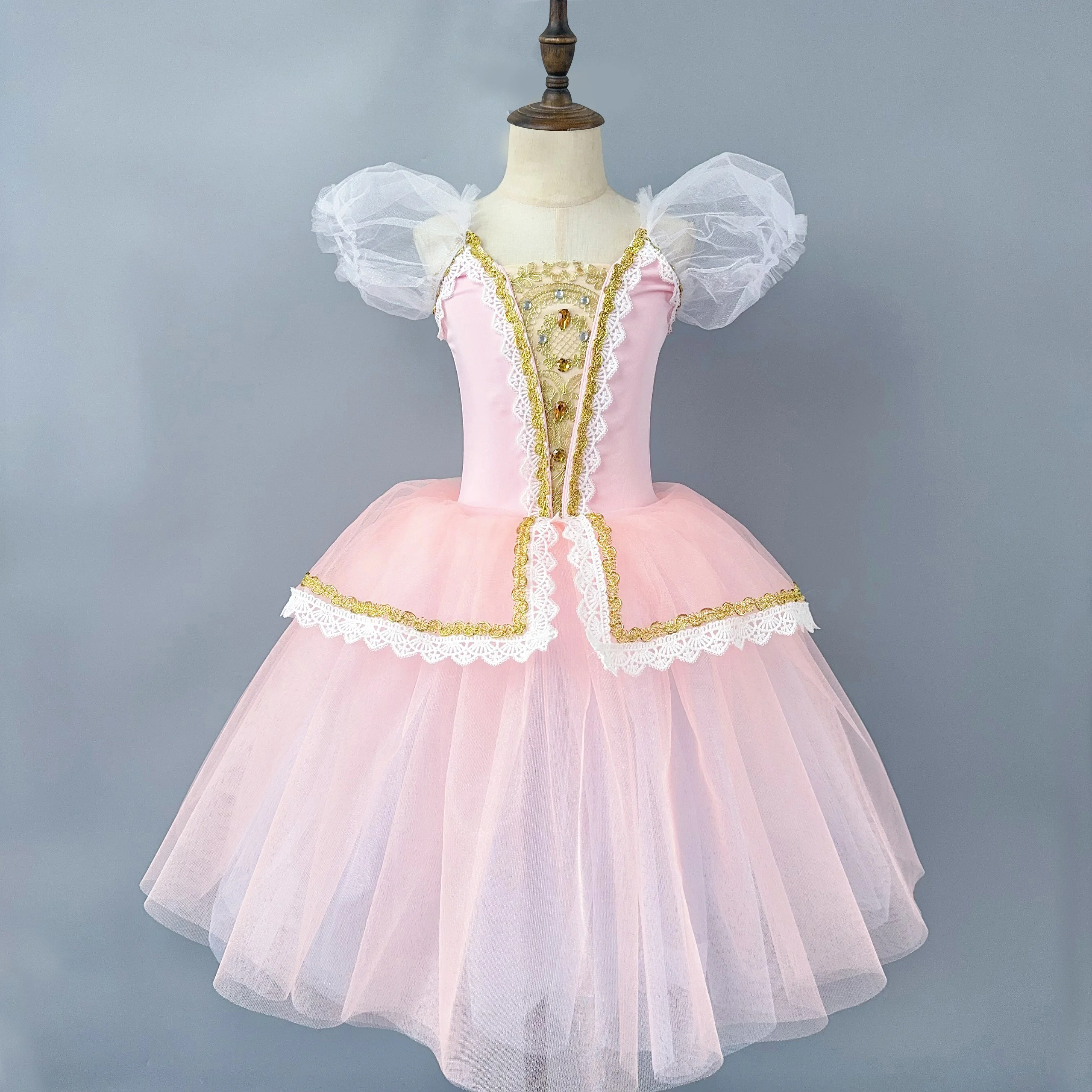 

Romantic Ballet Tutu Dress Dance Clothes Professional Swan Lake Ballerina Dress Kids Modern Dance Party Ballet Costume