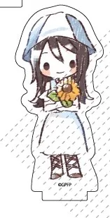 لعبة Nishi Kinuyo Anchovy Darjeeling الاكريليك حامل دمية أنيمي Nishizumi Miho Maho نموذج لجسم صغير لوحة تأثيري لعبة للهدايا