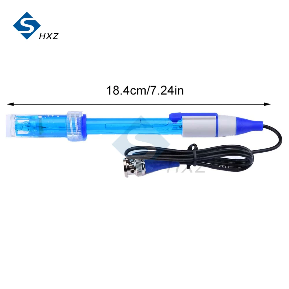 Sonda de electrodo de PH, conector BNC, Sensor de medidor de controlador de PH, probador de ph recargable/no rellenable, sonda de electrodo de PH