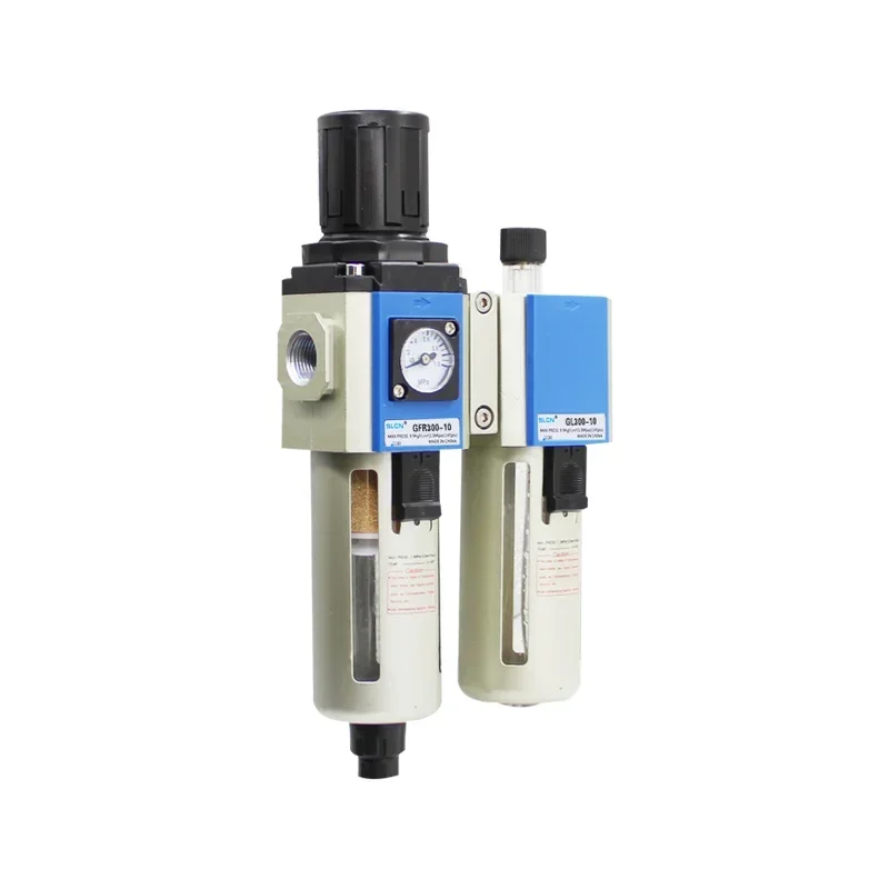 Pneumatic two-piece GFC200-08GL300-10/15 pressure regulator oil-water separator three-piece SLCH