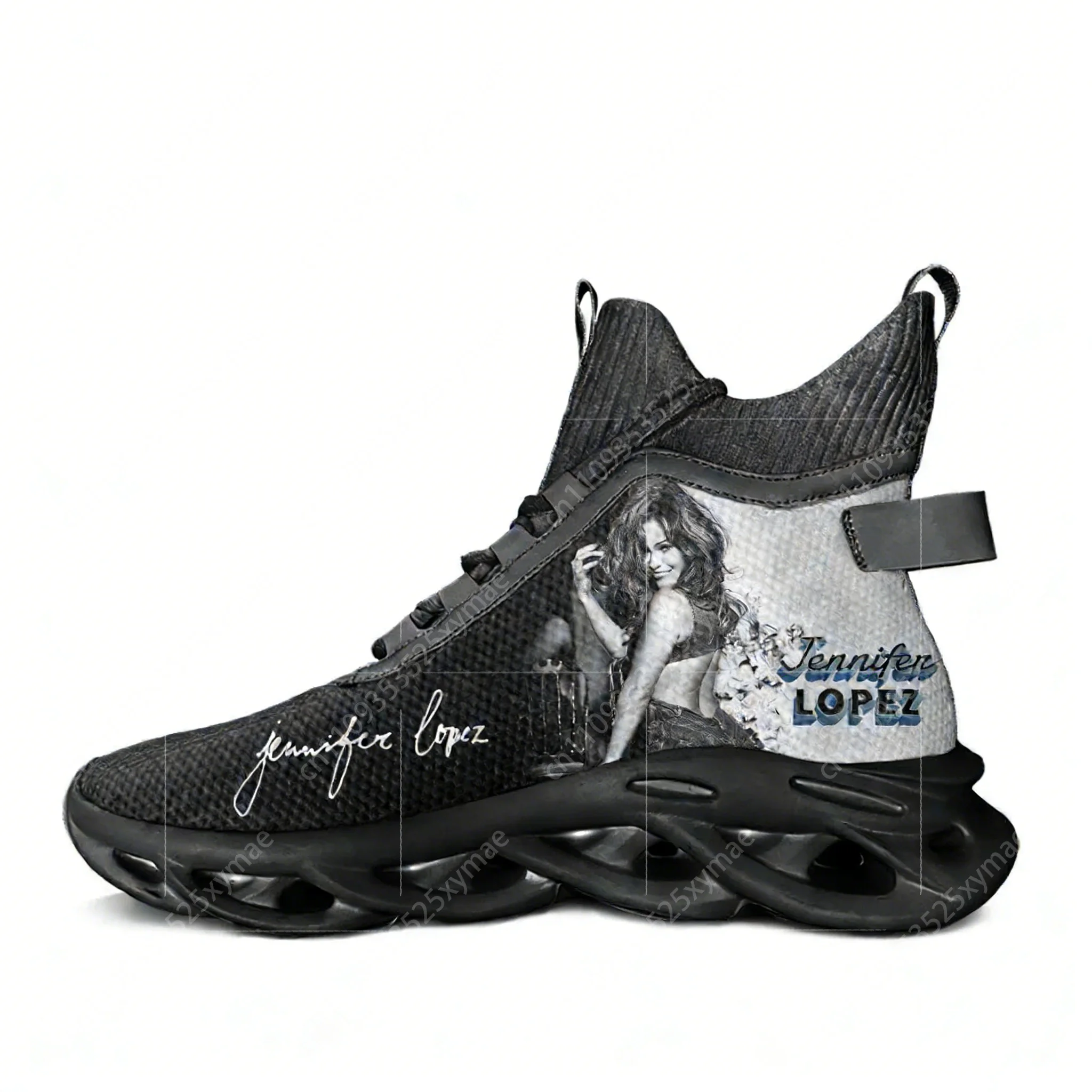 

Кроссовки унисекс Jennifer Lopez в стиле хип-хоп, высокие, для прогулок, путешествий, бега, повседневные, на заказ