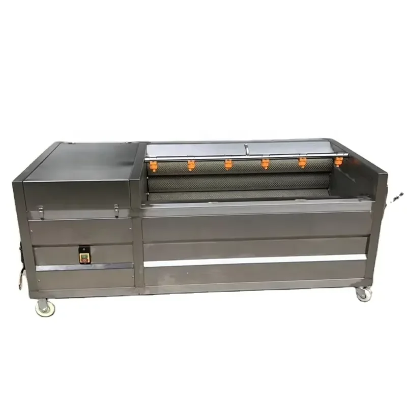 for Potato Peeling Machine Sweet Potato Washing Machine Automatic Vegetable Cleaner Peeler Kitchen Tool for Home Use