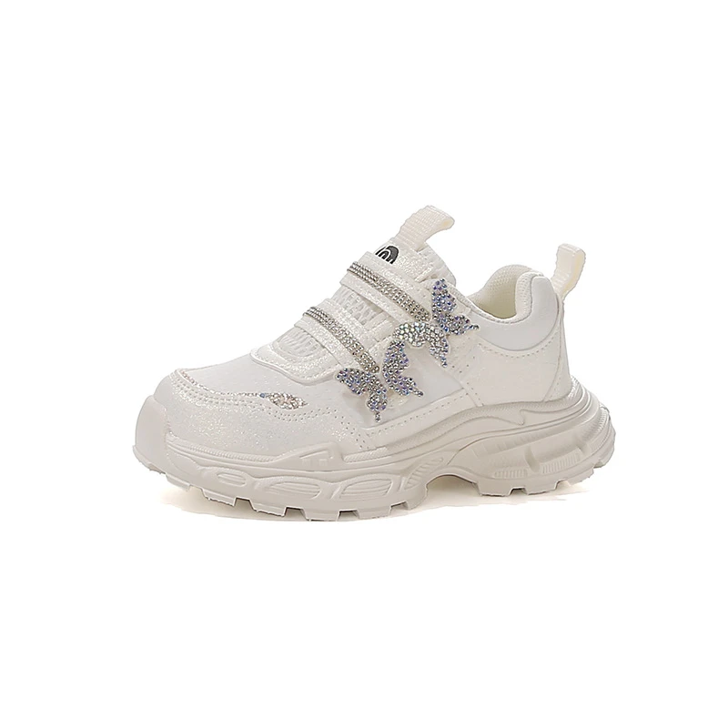 Summer Princess Sport Shoes For Girls Mesh Breathable Trend Fashion Teenager Girl's Sneakers Korean Style Running Footwear