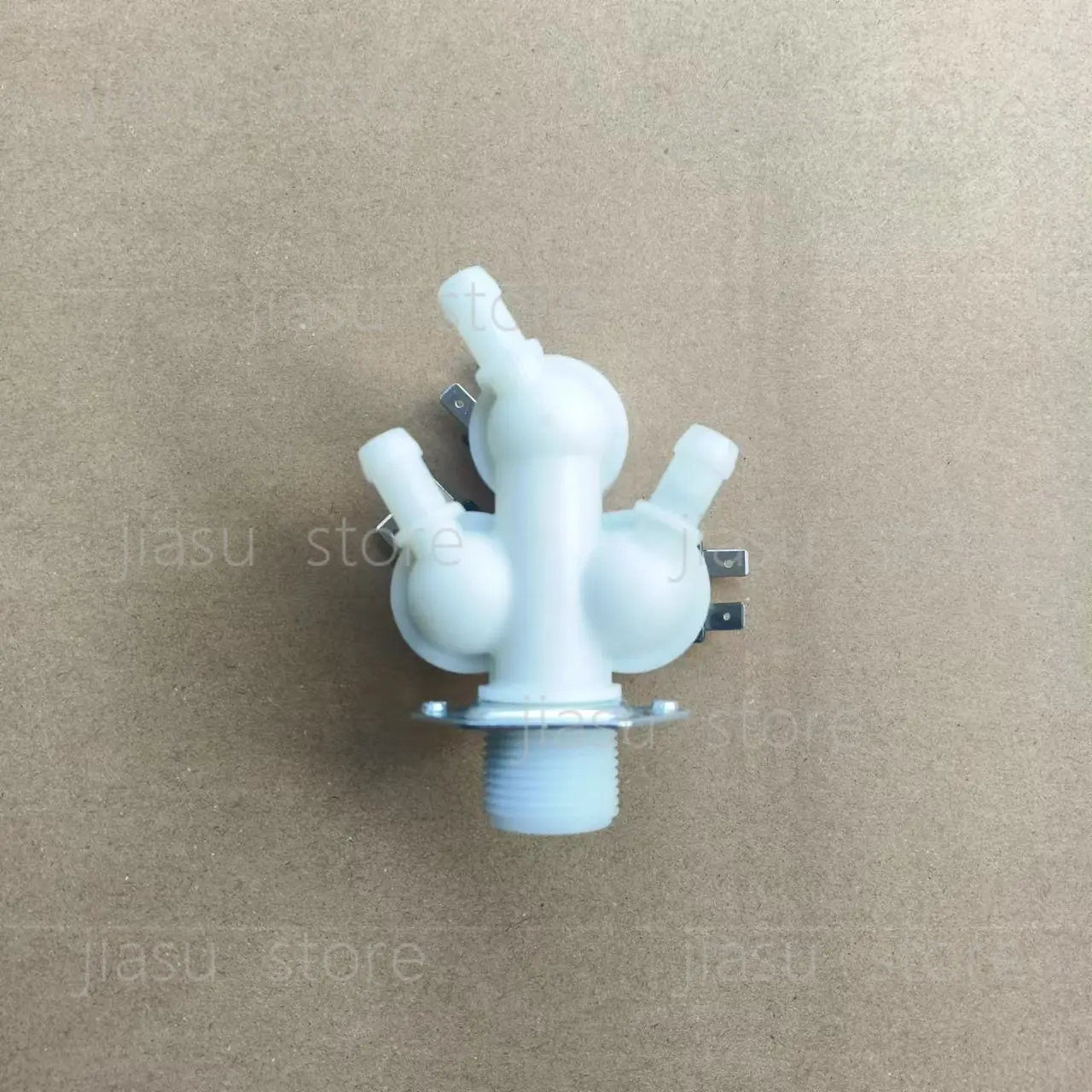 High Quality 220-240V  Washing Machine Hoses Commercial Washing Machine Parts Electric Solenoid Valve 3 Way Water Inlet