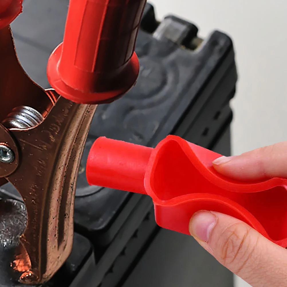 

Car Terminal Covers Durable Rubber Protector High Temp Resistant Lightweight Short Circuit Protection Truck