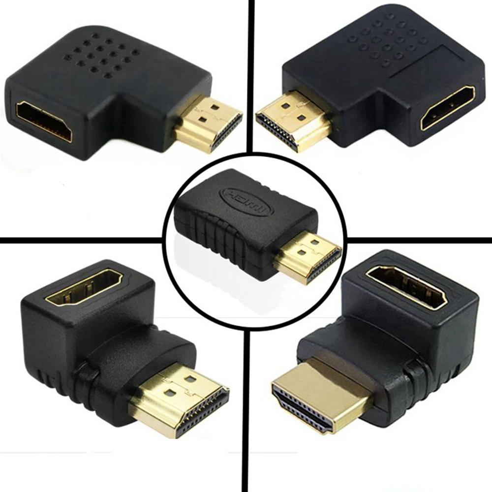 

HD adapter HDMI adapter male to female elbow right angle 90 degrees 270 degrees female to female male to male