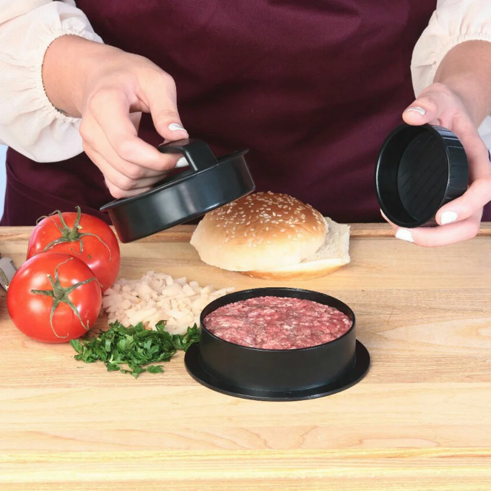

Non-Stick Burger Meat Press Machine for Quick Patty Release Heavy Duty Sliders Maker Kitchen Tool for Burgers and Meatballs