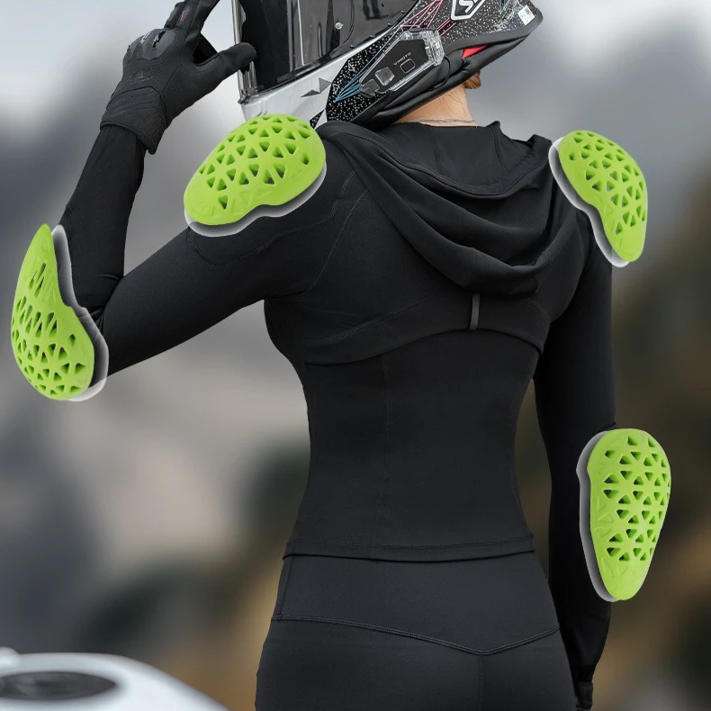 Motorcycle riding clothes armor clothing women's slim fit motorcycle travel anti fall and wear-resistant armor clothing