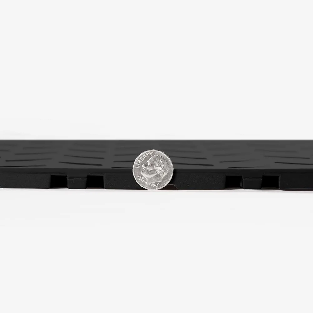 بلاط أرضية جراج بلاستيكي متشابك 12 × 12 غير قابل للانزلاق لسهولة التركيب معًا وتنظيم المرآب المحسن