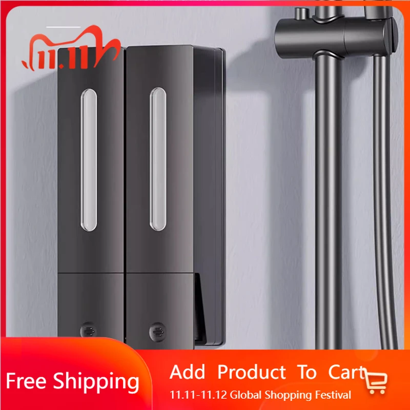 

Shampoo Toilet Liquid Soap Dispensers Shower Sensor Nordic Natural Liquid Soap Dispensers Dispenser Banheiro Bathroom Fixture