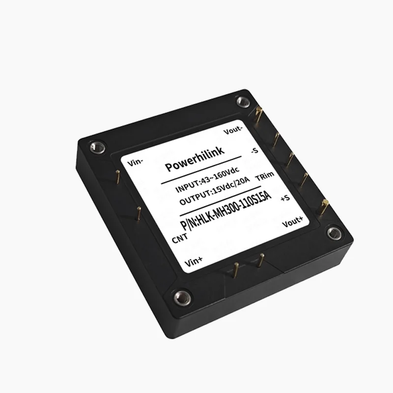HI-Link HLK-300MH110S24A Power Module 110VDC Input 24V 300W 3000VAC High Insulation DC-DC Step Down Converter