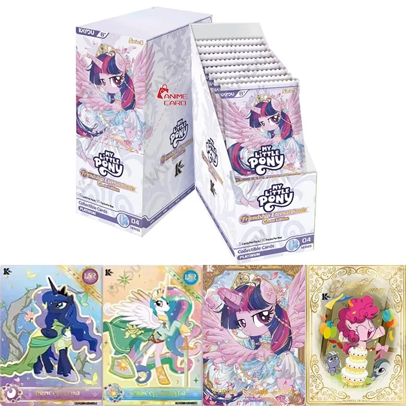 KAYOU My Little Pony Friendship Moon Crystal Forest Collection Cards
