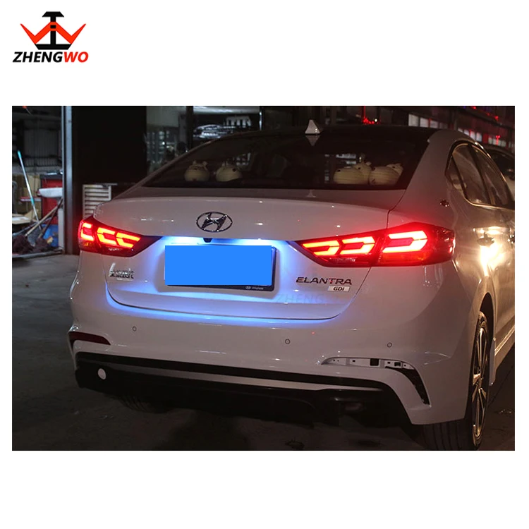 

Hot sale auto Led car tail lamp Hyundais Elantra Tail light 2018