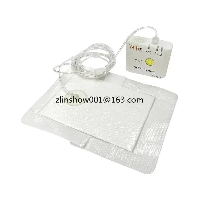 Imagem -04 - Bomba de Pressão Negativa Portátil Pressão Negativa Sistema de Terapia de Ferida Dispositivo Vac Npwt com Kit de Curativo Descartável