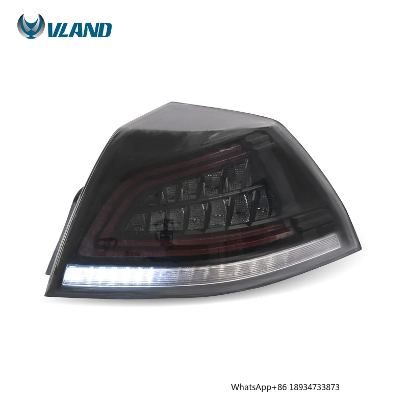 VLAND كامل LED الضوء الخلفي مع 2006-2012 2013 الذيل ضوء متتابعة بدوره إشارة الخلفية الذيل مصباح ل هولدن كومودور كاليس VE S1 #4