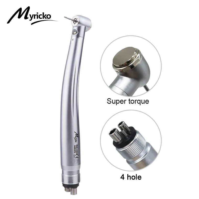 Dental High Speed Rotation LED Handstück Air Turbine E-Generator Push Button Keramik Lager Klassische NSK Stil Zahnarzt Tipps