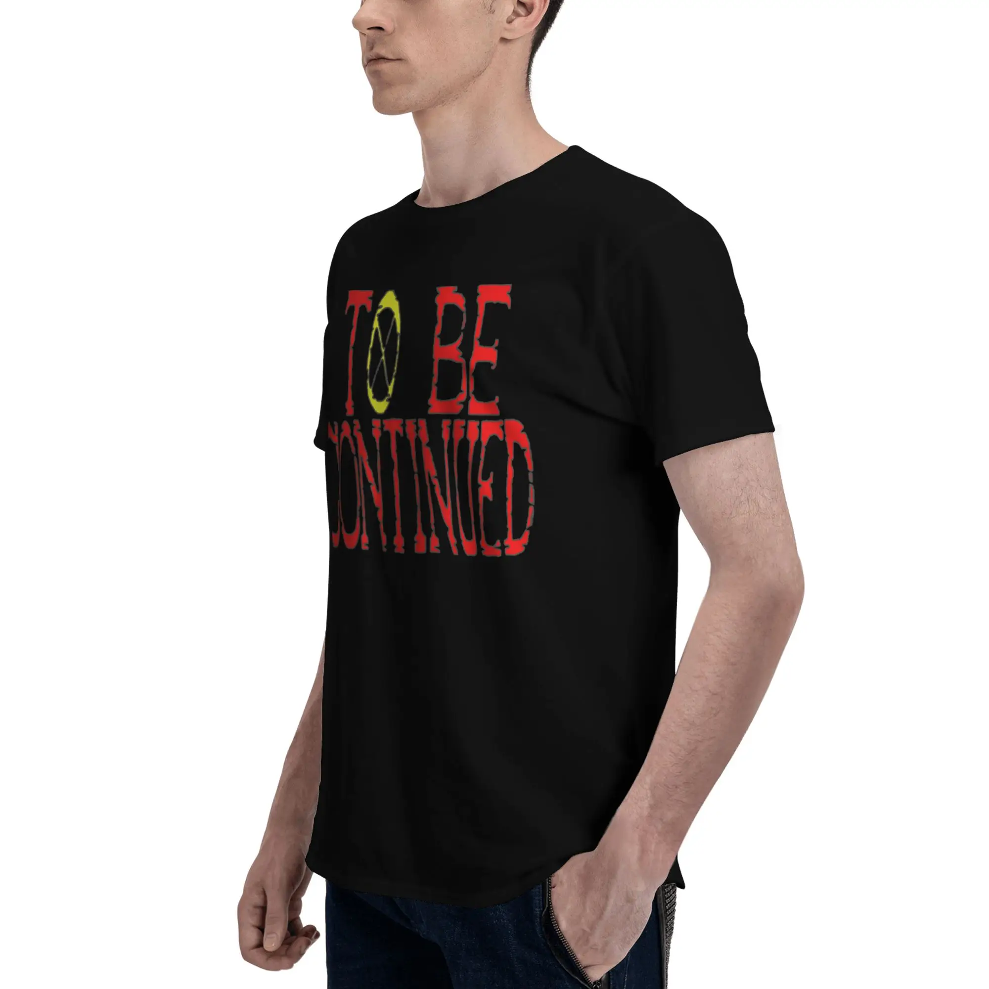 To Be Continued Men's T Shirts One Piece Amazing Tees Short Sleeve Round Neck Cotton Unique Clothes T-Shirt