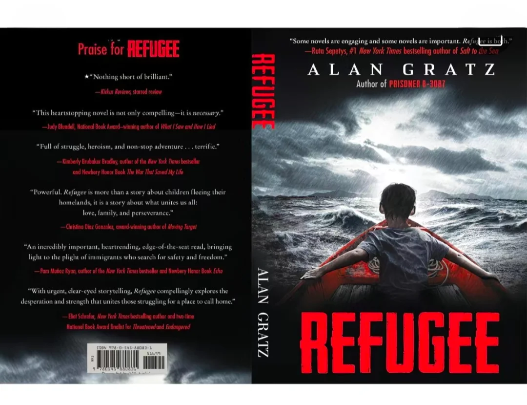 Alan Gratz Refugee - Award-Winning YA Historical Novel About Three Refugee Children's Journeys