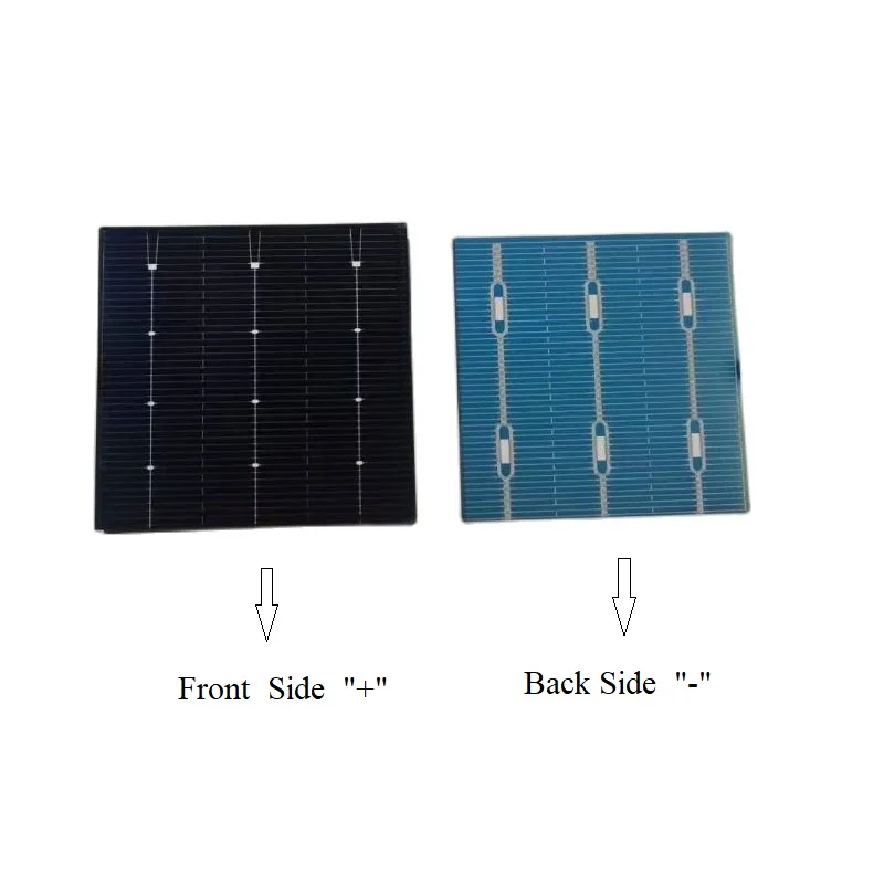 100pcs Monocrystalline Solar cells 52mm x 52mm Double Side A Grade High Efficiency For DIY Solar panel + Enough Tabbing wire