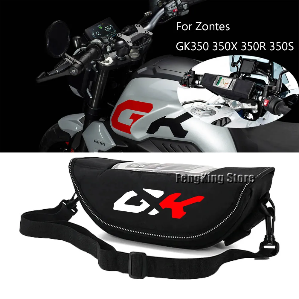 

Motorcycle accessories tools bag Waterproof And Dustproof Convenient travel handlebar bag For Zontes gk350 350x 350r 350s