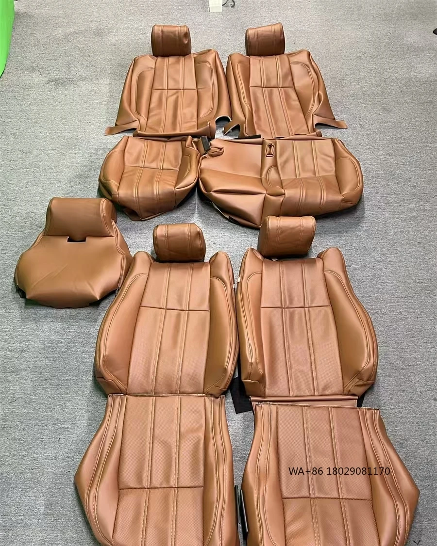 

OEM ODM High Quality Full Set Luxury Universal Size Leather Durable Car Seat Covers for