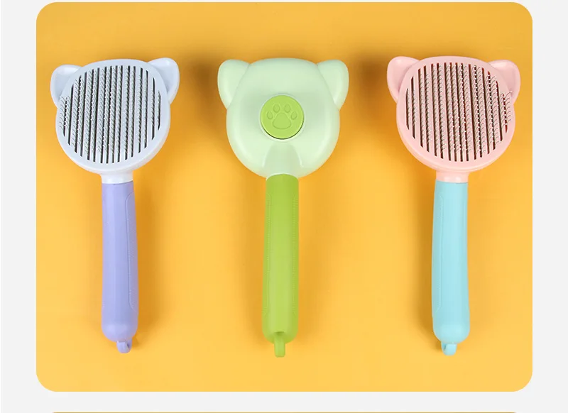 Pet Comb To Remove Floating Hair One Click Shedding