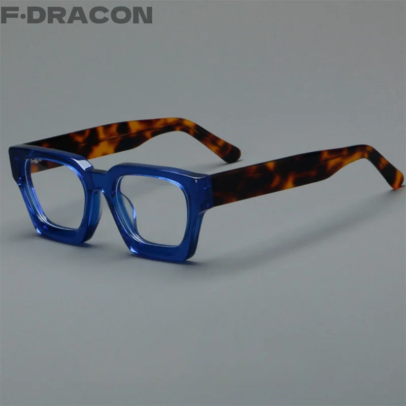 Plate Eyeglass Frame Retro Square Frame Men's And Women's Eyeglass Frame Fashionable Optical Prescription Eyeglass Frame 1439