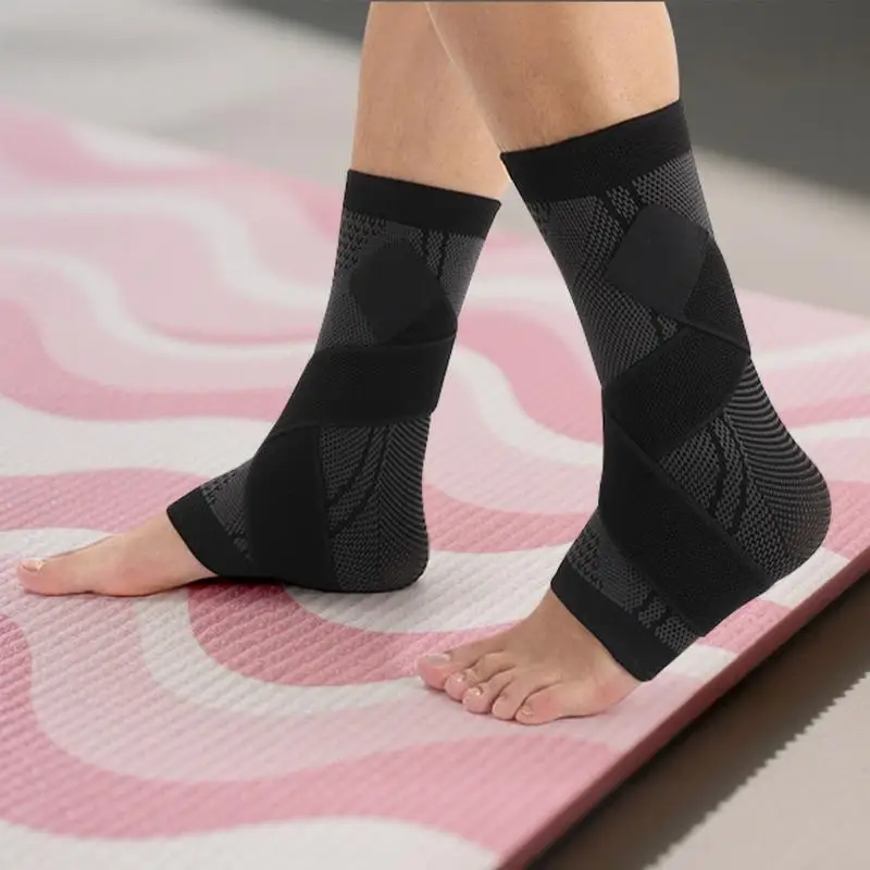 Ankle Support Brace Foot Support For Sports Adjustable Ergonomic Ankle Relief Brace Reduces Swelling Promotes Recovery For