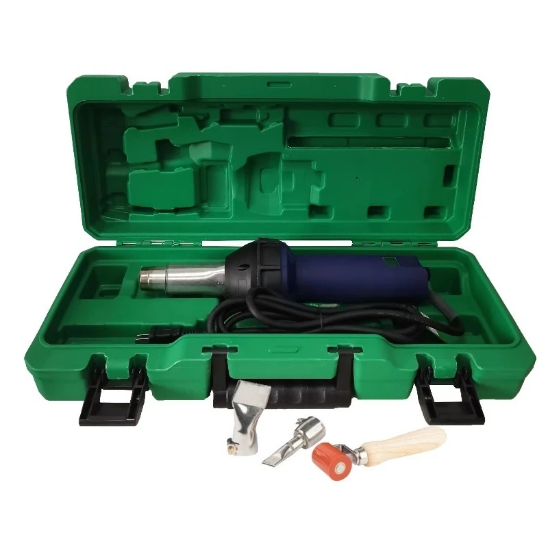 Digital Heat Gun Hot Air Blast Torch Plastic Overlap  Welding Tool