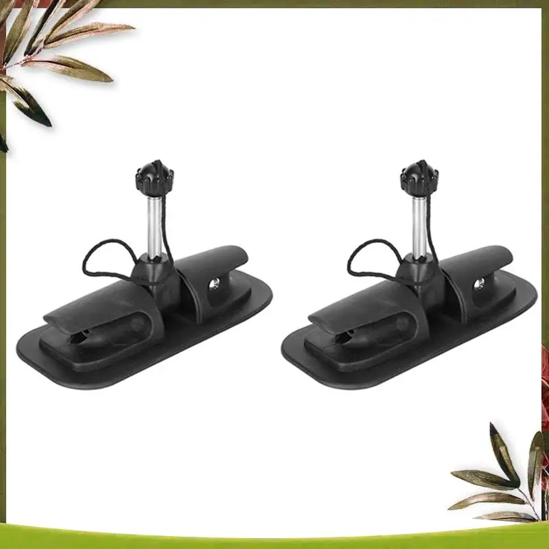AB98-Kayak Paddle Lock,2PCS Kayak Paddle Lock Holder Inflatable Boat Oar Lock Patch For Canoes Rafts Dinghy Accessories
