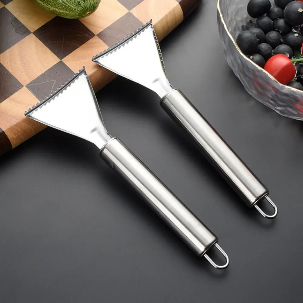 

4pcs Stainless Steel Fish Scales Scraping Graters Multifunctional Fast Remove Fish Scale Planer Compact Portable