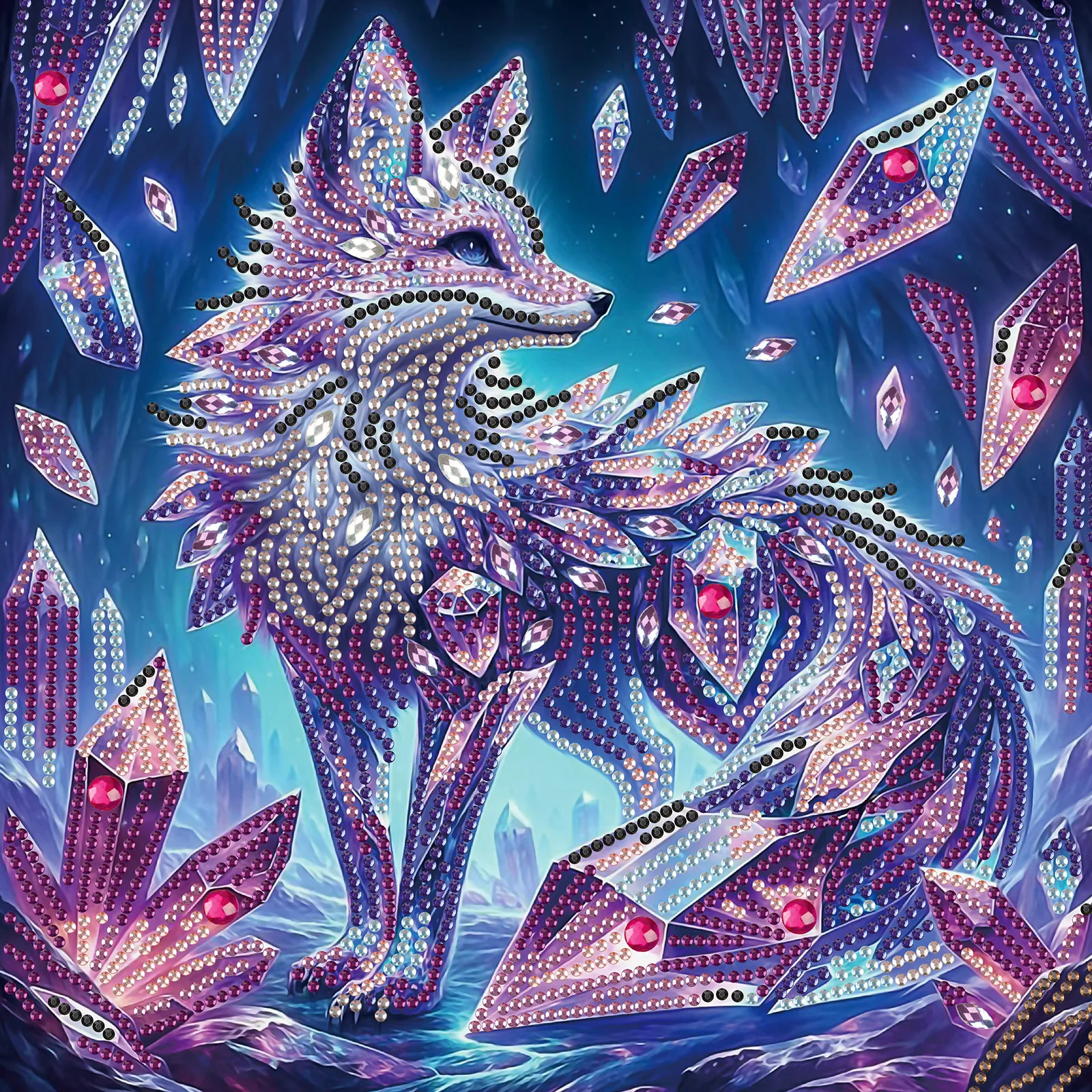 Diy Colorful Fox 5D…