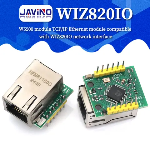 USR-ES1 W5500 Ethernet network module hardware SPI to LAN/ Ethernet TCP / IP 51 / STM32 microcontroller program over