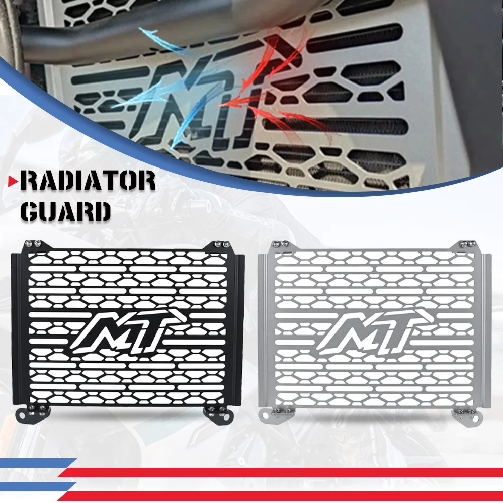 Motorcycle Water Tank Cooler For CFMOTO  800MT 800 800MT N39° 2021 2022 -2025 Radiator Grille Cover Guard Protection Engine