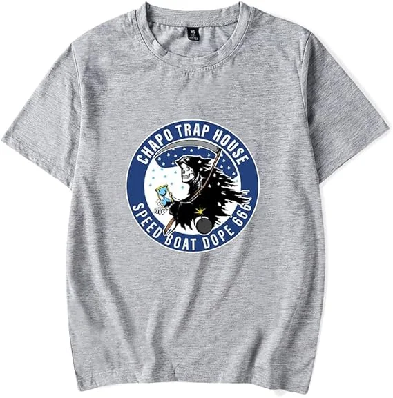 Chapo Trap House Merch Tee Uomo Donna Moda T-shirt Tendenza unisex Abiti estivi