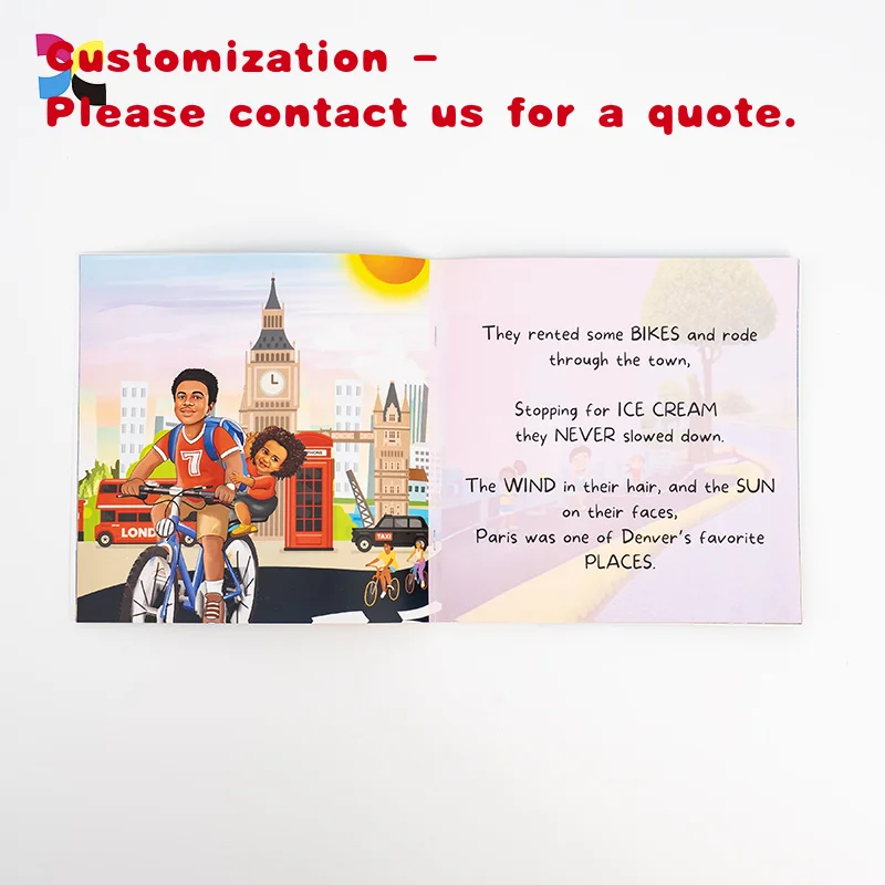 

custom.Custom Design Binding Publishing Booklet Children Study Book Printing