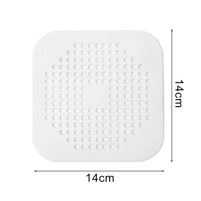 غطاء تصريف حوض الفلتر لمجموعة الشعر، سدادة أرضية من السيليكون للمطبخ والحمام وحوض الاستحمام، مضاد للانسداد لالتقاط الشعر