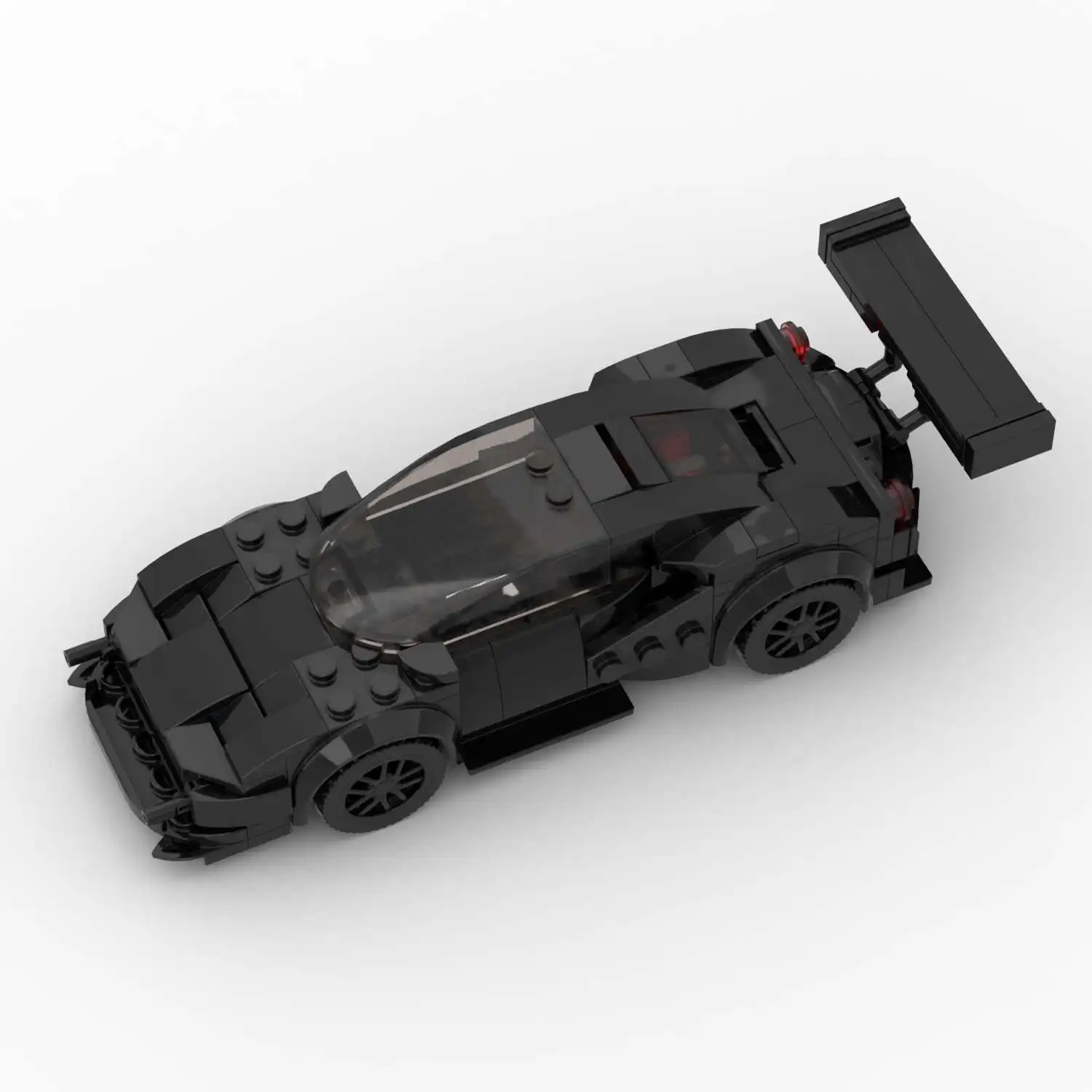 Building Blocks Moc Compatible with Lego Kidsren's Educational Building Ferrari 488 Racing Sports Car Toy