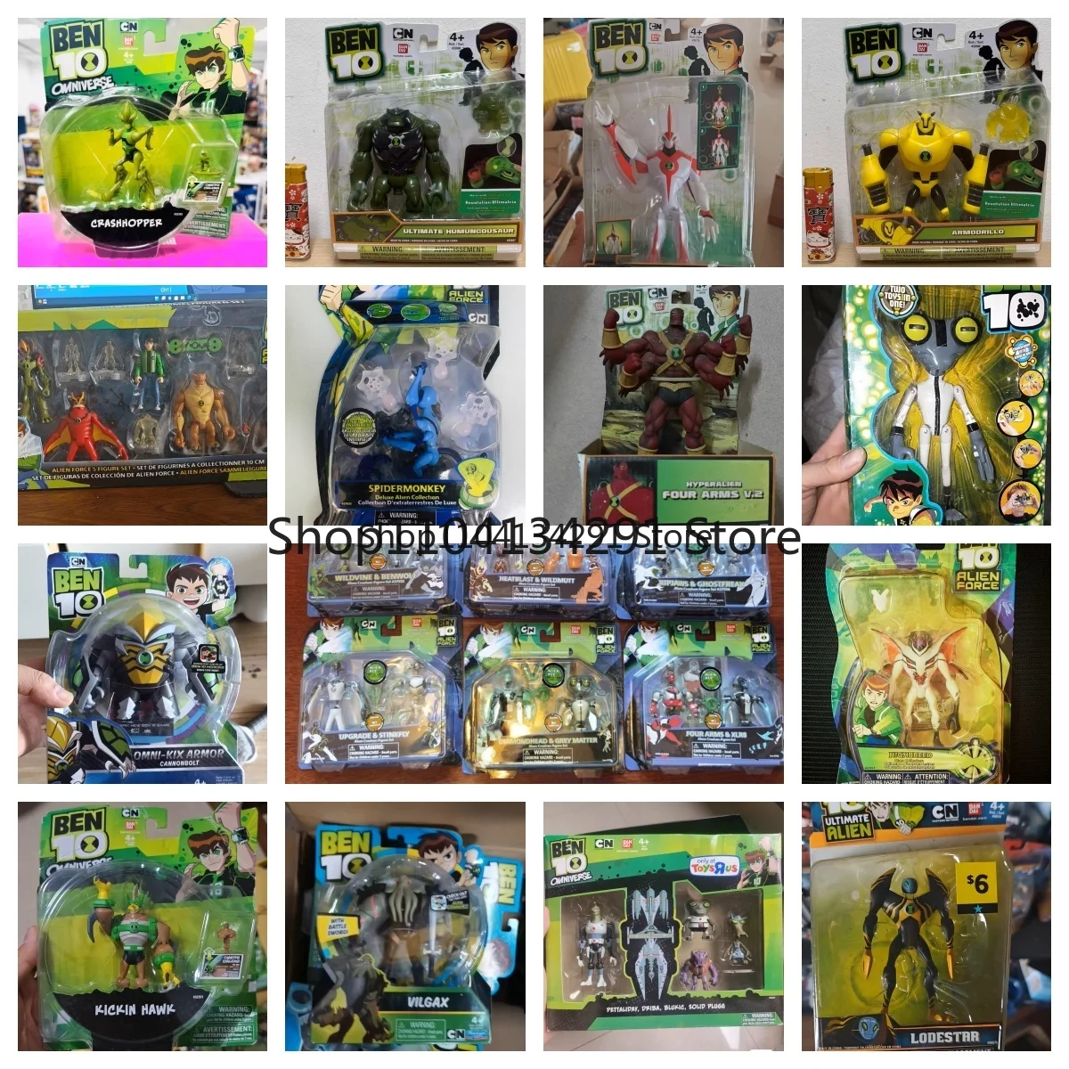 

Original BEN10 Action Figure Teen Slasher Projection Watch Morphing Sound and Light Doll Birthday Gift Out-of-print Rare