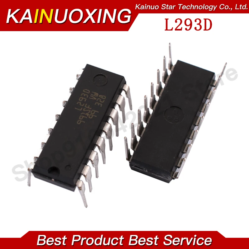 10PCS L293D DIP16 L293 DIP Stepper driver chip bidirectional/driver IC chip