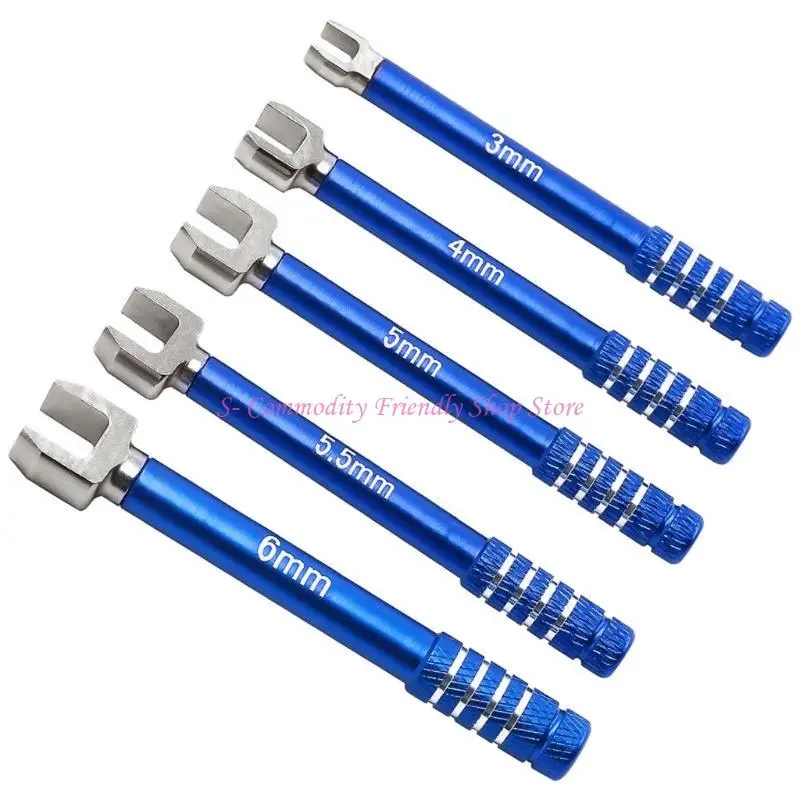 85AE Open End Wrench Set Including Turning Wrenches for 1/10 Scale