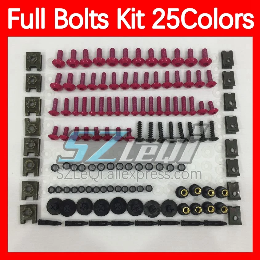 Fairing Bolts Full Screw Kit For HONDA CBR 600 RR C CBR600RR 2013 2014 2015 2016 2017 2018 2019 2020 Body Bolt Screws Nuts 268ps