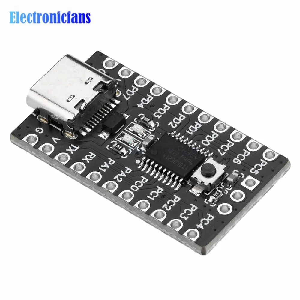 1-5 Stück CH32V003F4P6 RISC-V Prozessor Mikrocontroller-Modul Kernplatine Entwicklungsboard mit TYPE-C-Schnittstelle – Detail 13